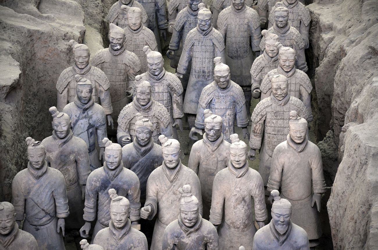 Terracotta Army at Emperor Qinshihuang's