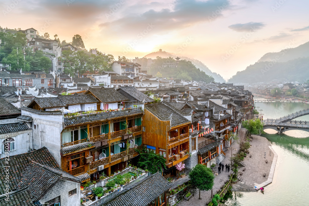 Phoenix Town, Hunan, China..