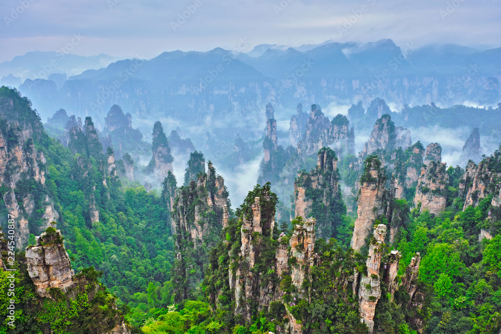 Zhangjiajie mountains, China
